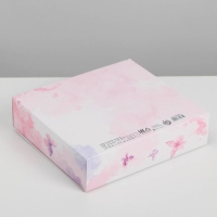 Коробка подарочная, упаковка, «Самой нежной», 20 х18 х5 см Коробка подарочная, упаковка, «Самой нежной», 20 х18 х5 см