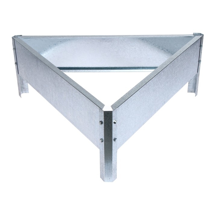 Клумба оцинкованная, 70 &times; 15 см, &laquo;Терция&raquo;, Greengo