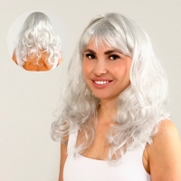 Карнавальный парик &laquo;Седой&raquo;