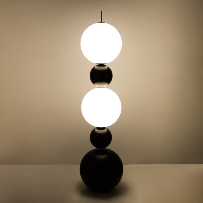 Торшер "Балби " LED 18Вт 4000К черный 40х40х158см