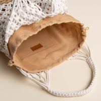 Сумка женская SL Home, ручное плетение, хлопок, 27&times;48 см