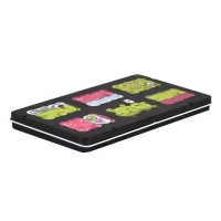 Пенал-футляр металлический 183 х 100 х 14 мм, Феникс "Желейные мишки" Пенал-футляр металлический 183 х 100 х 14 мм, Феникс "Желейные мишки"