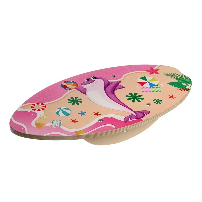 Развивающая игра &laquo;Балансирующая Доска&raquo; розовый, 45 &times; 22,5 &times; 3 см