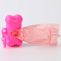 Контейнер с пакетами для уборки за собаками &laquo;Я милашка&raquo; (рулон 15 шт)