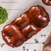 Менажница "Классика" дерево 31х15х2 см Менажница "Классика" дерево 31х15х2 см