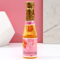 Подарочный набор косметики &laquo;Яркой весны!&raquo;, гель для душа во флаконе шампанское 250 мл и мочалка для тела, ЧИСТОЕ СЧАСТЬЕ