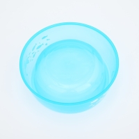 Миска пластиковая «Котик с рыбками», 300 мл, синий Миска пластиковая «Котик с рыбками», 300 мл, синий