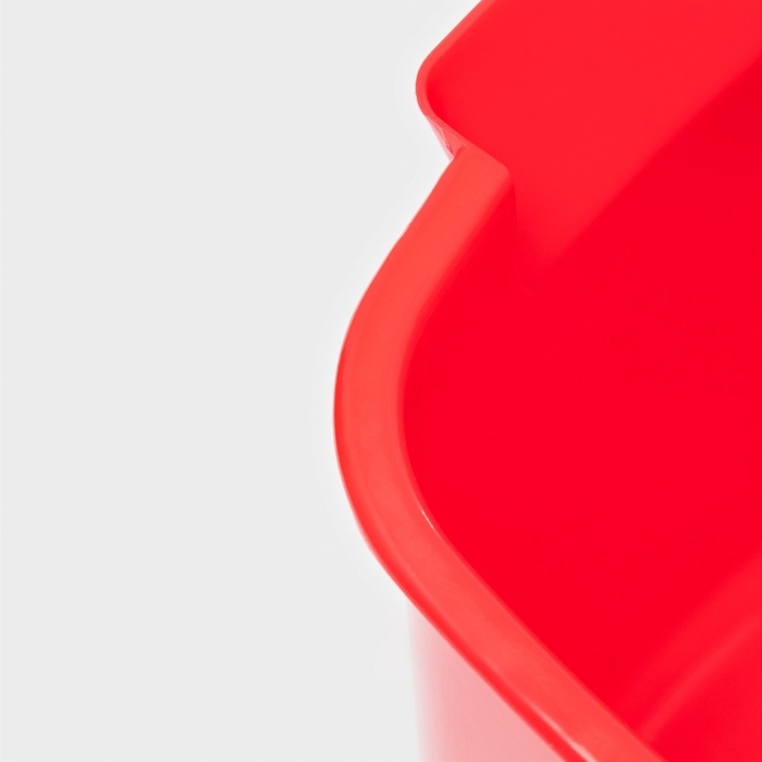 Ведро для уборки, 2.8 л, 17.6×18.5×15 см, красный Ведро для уборки, 2.8 л, 17.6×18.5×15 см, красный