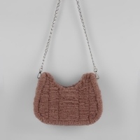 Канва-основа для вышивания сумки, пластиковая, 52 &times; 29 см, цвет белый