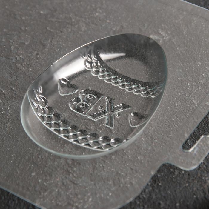 Форма для шоколада и конфет пластиковая &laquo;ХВ Дуэт&raquo;, цвет прозрачный