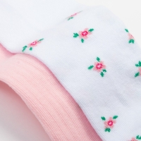 Набор колготок Крошка Я «Цветочек», рост 74-80 см, цвет белый/розовый Набор колготок Крошка Я «Цветочек», рост 74-80 см, цвет белый/розовый