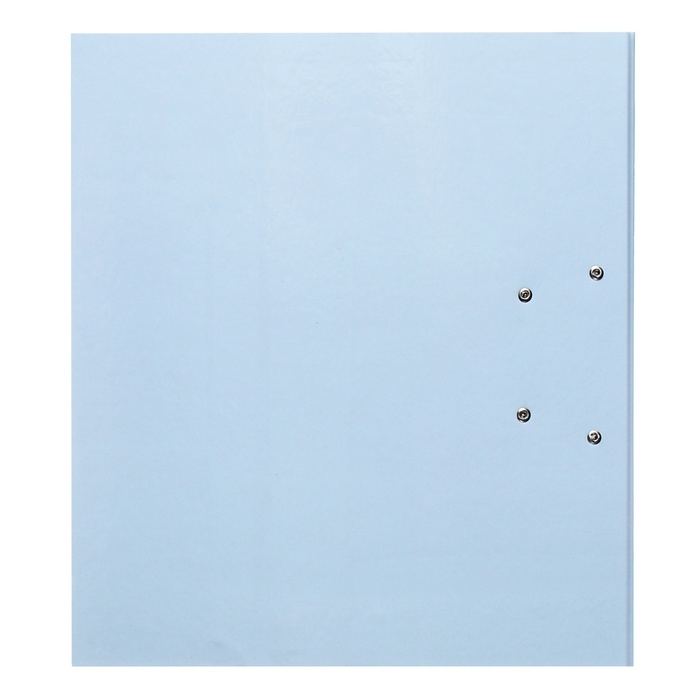 Папка-регистратор, Calligrata, А4, 75мм, ламинированная, светло-васильковый