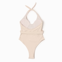 Купальник женский слитный MINAKU цвет молочный, размер 48