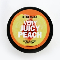Крем-баттер для тела Very juicy peach, питание и увлажнение, с ароматом персика, 250 г, PICO MICO Крем-баттер для тела Very juicy peach, питание и увлажнение, с ароматом персика, 250 г, PICO MICO