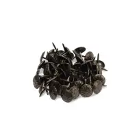 Гвозди ТУНДРА, декоративные, обивочные, фактурные, 11&times;16 мм, бронза, фасовка 50 шт.