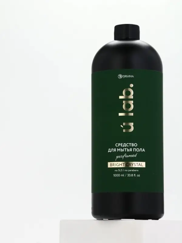 Средство для мытья пола парфюмированное, аромат Bright crystal, 1000 мл, ULAB