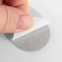 Набор 6шт заплаток клеевых для обуви кожзам серый АУ