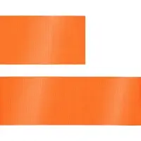 Лента сатиновая Satin 35 XL, оранжевая, 160 см