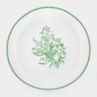 Тарелка Дулевский фарфор &laquo;Райские ландыши&raquo;, d=17.5 см, фарфор