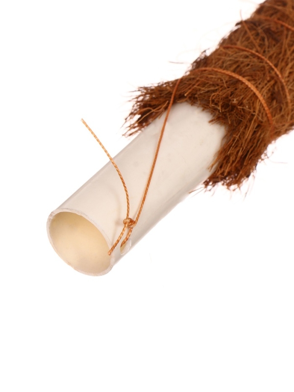 Опора для комнатнных цветов, h=120 см, d=2.5 см, пластик, кокосовая оплётка, Greengo Опора для комнатнных цветов, h=120 см, d=2.5 см, пластик, кокосовая оплётка, Greengo