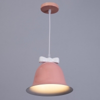 Светильник "Микки" Е27 40Вт розовый белый 23х23х19-119см BayerLux Светильник "Микки" Е27 40Вт розовый белый 23х23х19-119см BayerLux