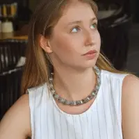 Чокер &laquo;Обруч&raquo; кручённый, цвет серебро