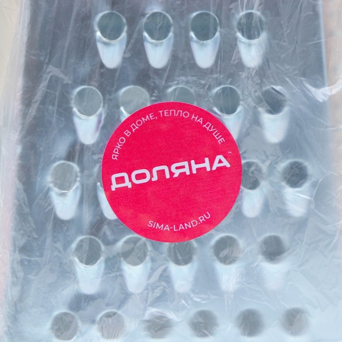 Тёрка четырёхгранная Доляна &laquo;Классика&raquo;, 15 см, цвет МИКС