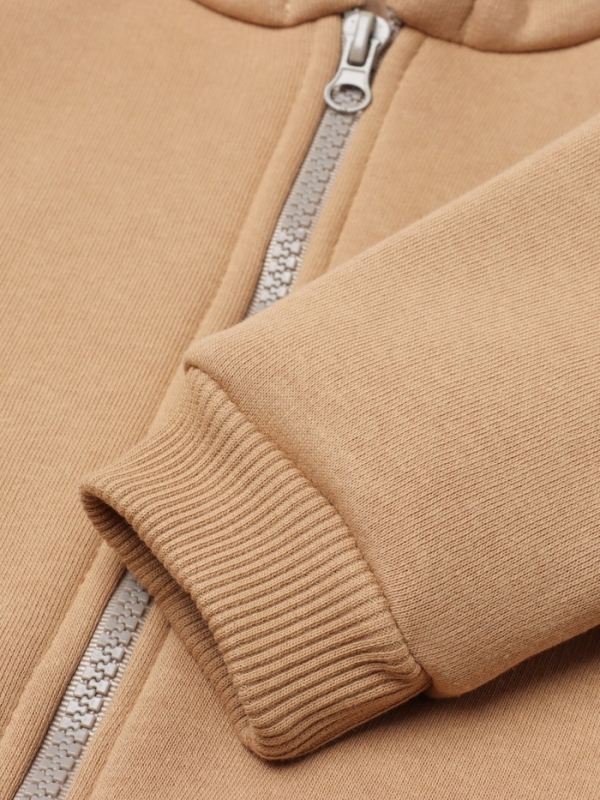 Костюм: толстовка и брюки Крошка Я Dino, рост 74-80, коричневый