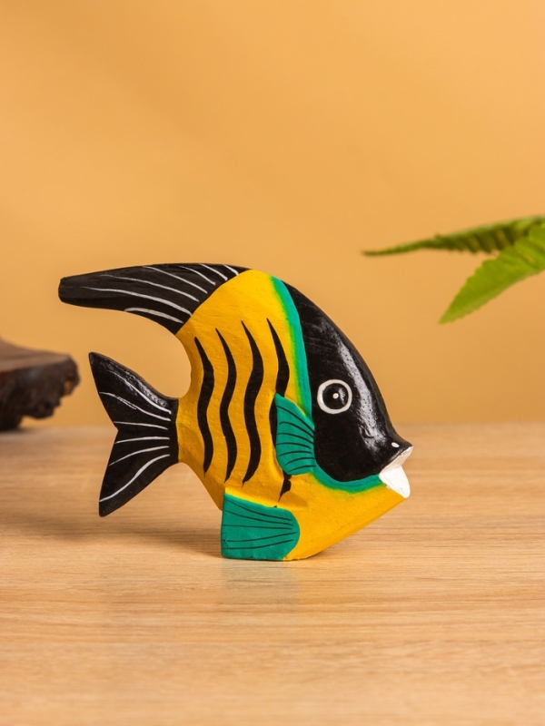 Сувенир &laquo;Экзотическая рыбка&raquo;, 8&times;10&times;2.5 см, дерево