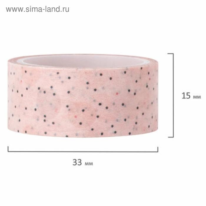 Клейкие WASHI-ленты для декора ОТТЕНКИ РОЗОВОГО, 15 мм х 3 м (набор 7 шт) рисовая бумага Клейкие WASHI-ленты для декора ОТТЕНКИ РОЗОВОГО, 15 мм х 3 м (набор 7 шт) рисовая бумага
