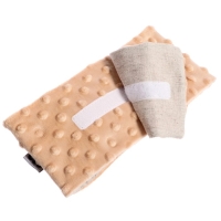 Развивающая игрушка пояс-грелка &laquo;Мамина любовь&raquo; с вишнёвыми косточками, цвет бежевый