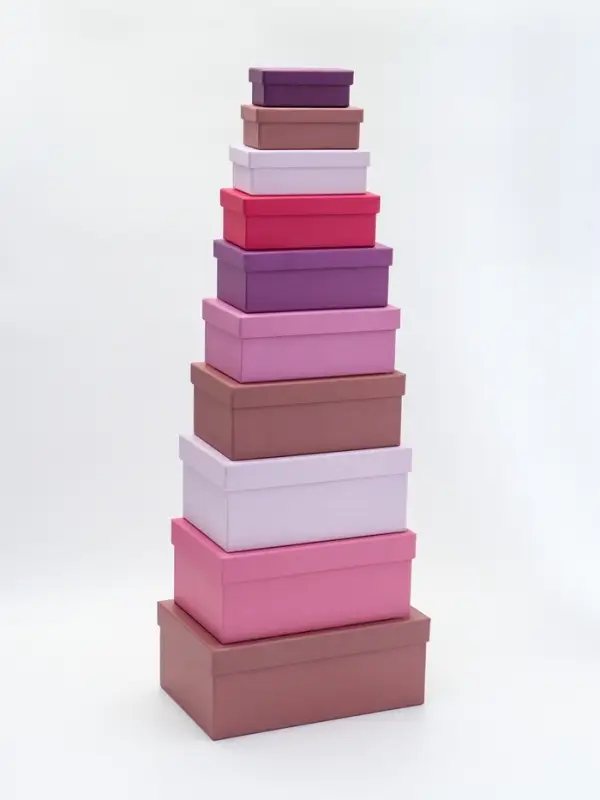 Набор коробок 10 в 1 "Радость" ,32,5 х 20 х 12,5 - 12 х 7 х 4 см