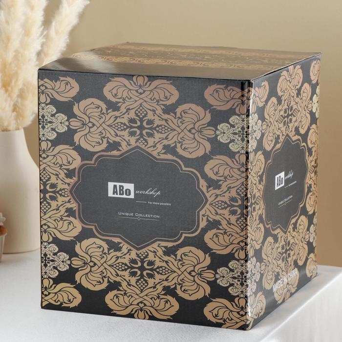 Подставка для десертов 2-х ярусная Tree, 28&times;19&times;27 см, цвет металла золотой