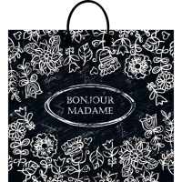 Пакет "Мадам", полиэтиленовый с пластиковой ручкой, 80 мкм 37 х 34 см Пакет "Мадам", полиэтиленовый с пластиковой ручкой, 80 мкм 37 х 34 см