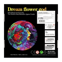 Круглый пазл &laquo;Яркие мечты&raquo;, 500 деталей