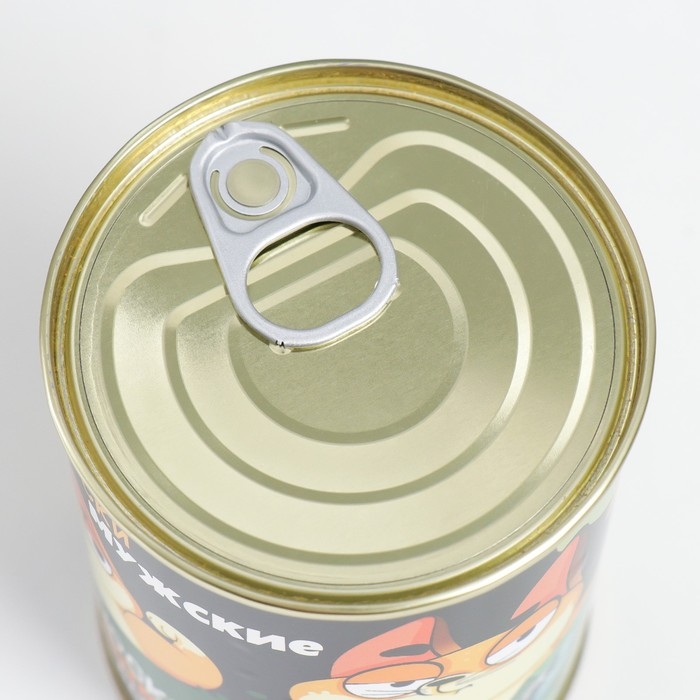 Подарочные носки в банке «Лишними не бывают», (внутри носки мужские, цвет чёрный) Подарочные носки в банке «Лишними не бывают», (внутри носки мужские, цвет чёрный)