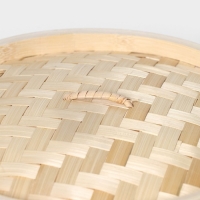 Пароварка Доляна &laquo;Восточная кухня&raquo;, 2 этажа, d=24 см, бамбук