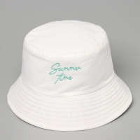 Панама детская для девочки &laquo;Лето&raquo;, цвет белый, р-р 54