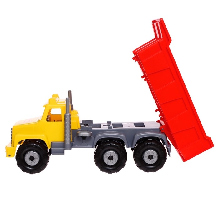 Автомобиль-самосвал &laquo;Супергигант&raquo;, цвет жёлто-красный