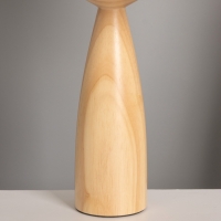 Лампа настольная BayerLux ЭКО "Тон" 1х40Вт Е27 коричневый 24х24х41,5см