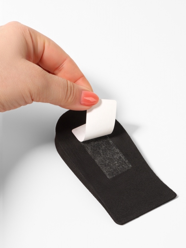 Подпяточники - платформа для обуви, 12 &times; 6 см, пара, цвет чёрный