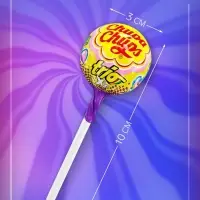 Карамель Chupa-Chups XXL Трио с жевательной резинкой внутри, ассорти, 29 г