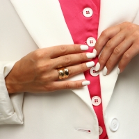 Кольцо металл &laquo;Тренд&raquo; движение, волна, цвет золото, размер 16