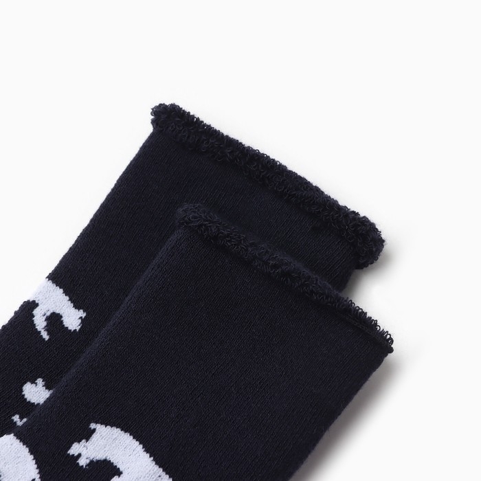 Носки махровые детские, цвет синий, р-р 14-16 Носки махровые детские, цвет синий, р-р 14-16