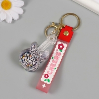 Брелок пластик с карабином, ремешком "Гитара" водный с декором 7х3,5х2 см Брелок пластик с карабином, ремешком "Гитара" водный с декором 7х3,5х2 см