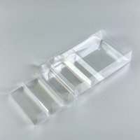 Коробка под 5 эклеров из PVC, 25 х 15 х 5 см