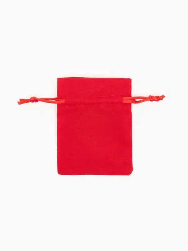 Мешочек подарочный &laquo;Хлопок&raquo;, 7&times;9 см, красный