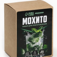 Набор для приготовления настойки «Мохито», набор специй, штоф Набор для приготовления настойки «Мохито», набор специй, штоф
