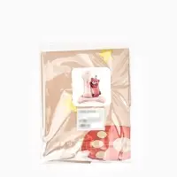 Воздушный шар фольгированный 32" "Цифра 1 с мишкой"  цвет бежевый, под воздух