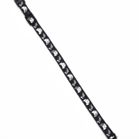 Ошейник "Котята", 40 х 1,5 см, черный